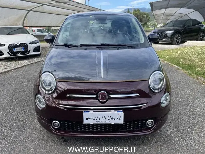 Usata Fiat 500 Collezione 69 CV (50 kW) 2019 Rosso Utilitaria