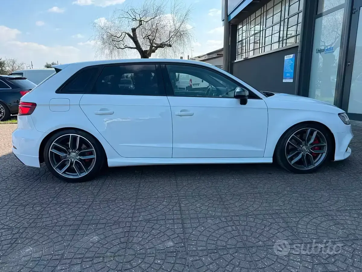 Usata Audi A3 310 CV (228 kW) 2018 Bianco Berlina
