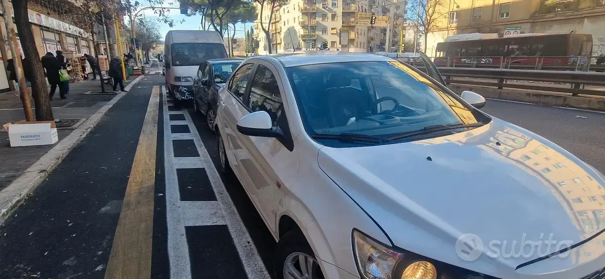 Usata Chevrolet Aveo 2012 Bianco Berlina