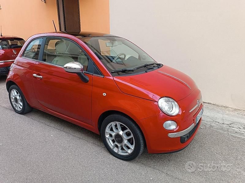 Rosso Usata 2013 Fiat 500 Tre volumi | 4600 € (Ottimo prezzo) - Immagine 1/4