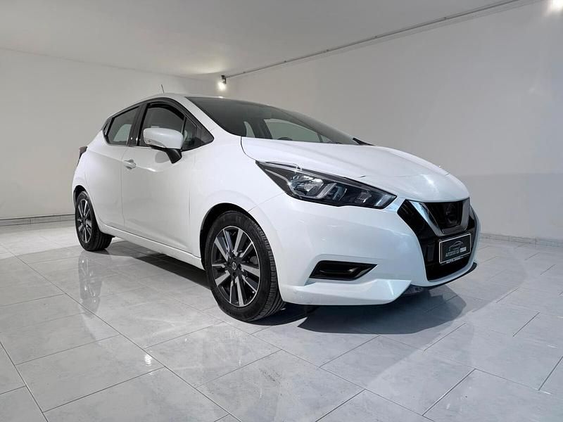Bianco Usata 2018 Nissan Micra Tre volumi | 11.900 € (Buon prezzo) - Immagine 1/4