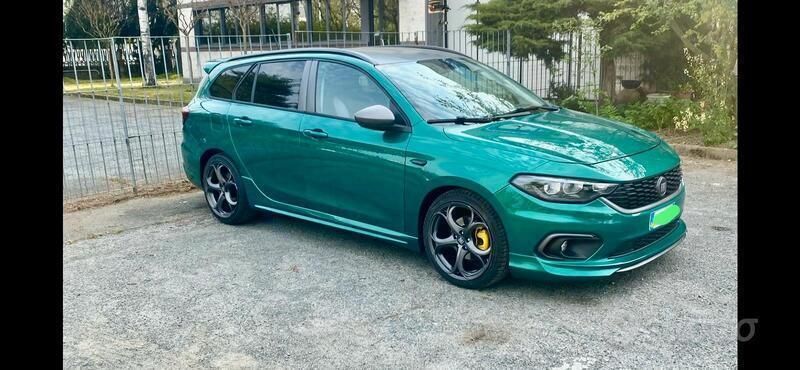 Usata Fiat Tipo 120 CV (88 kW) 2018 Verde Station wagon