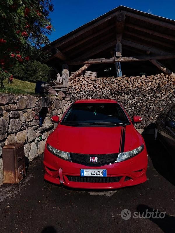Usata Honda Civic Type R 2007 Rosso Berlina