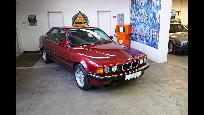 Usata BMW 750 300 CV (220 kW) 1991 Rosso Berlina