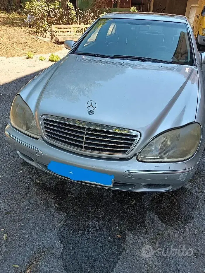 Usata Mercedes S400 2001 Grigio Berlina