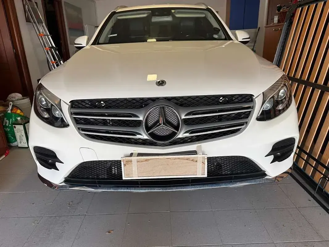 Usata Mercedes GLC250 Premium 204 CV (150 kW) 2018 Bianco SUV