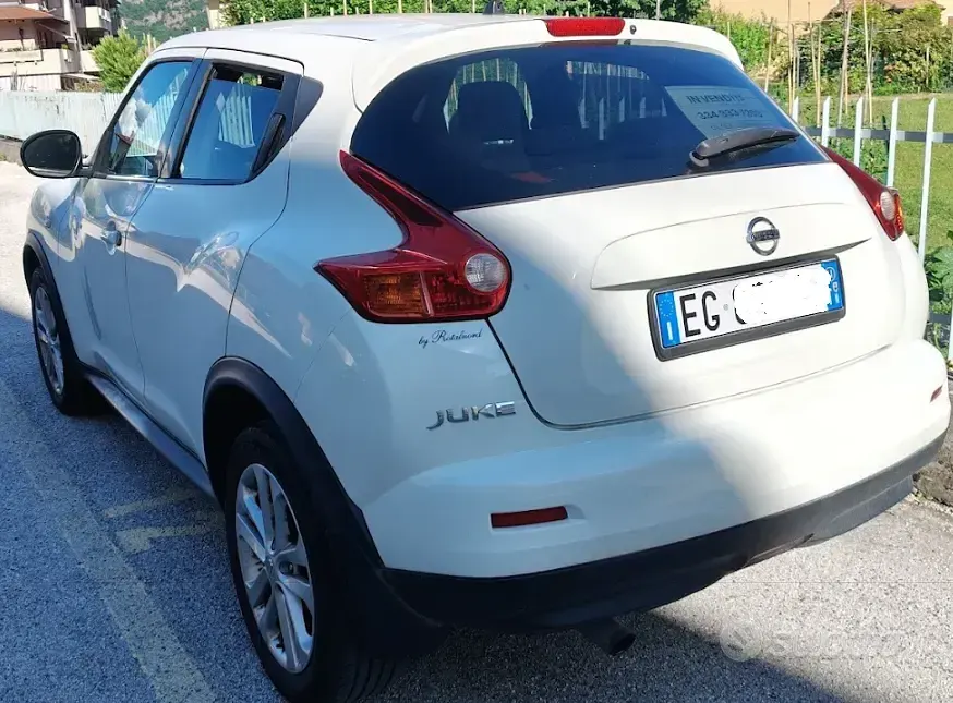 Usata Nissan Juke 117 CV (86 kW) 2011 Bianco SUV