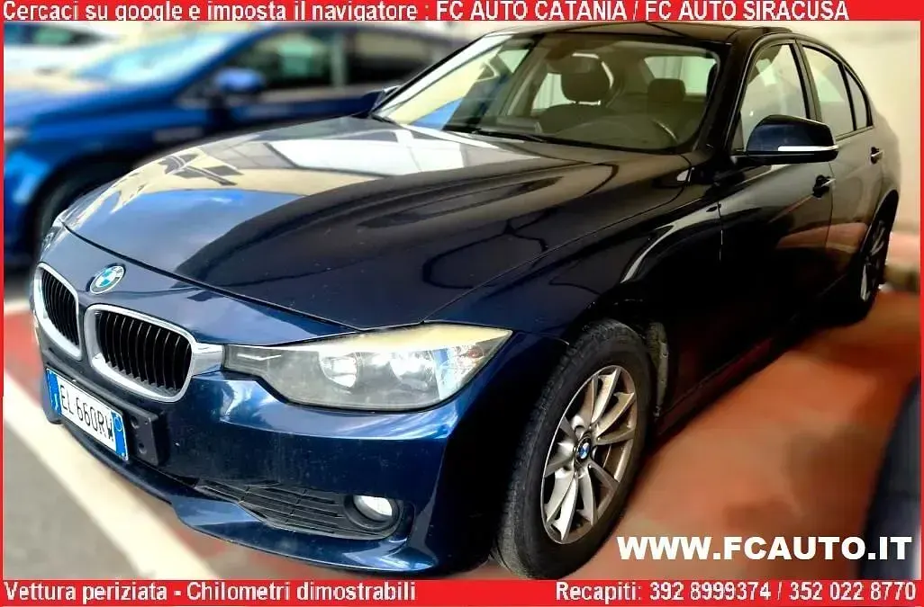 Usata BMW 316 116 CV (85 kW) 2012 Blu Berlina