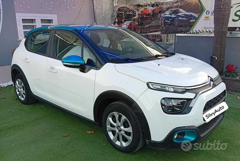 Usata Citroën C3 Shine 102 CV (75 kW) 2022 Bianco Utilitaria