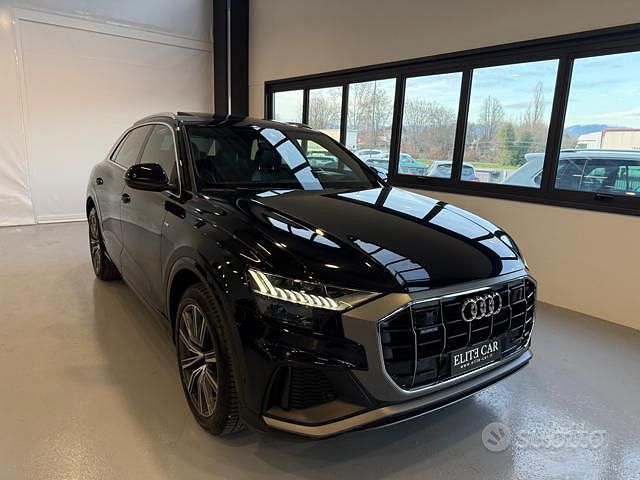 Usata Audi Q8 S-Line 286 CV (210 kW) 2019 Nero SUV