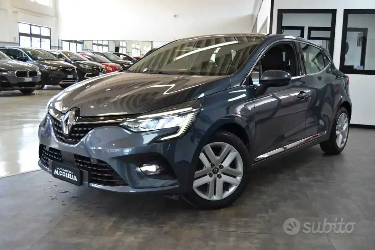 Usata Renault Clio V Intens 86 CV (63 kW) 2020 Blu Berlina