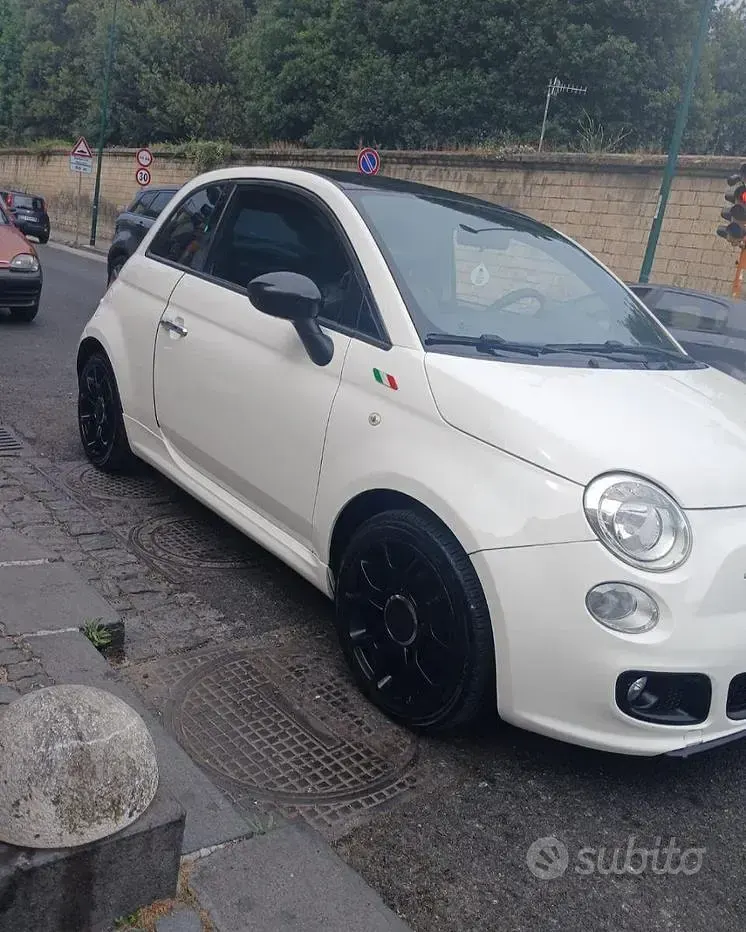 Usata Fiat 500 69 CV (50 kW) 2013 Bianco Utilitaria