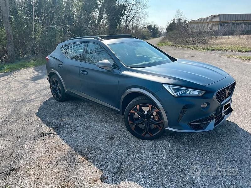 Usata Cupra Formentor VZ3 310 CV (228 kW) 2021 Blu SUV