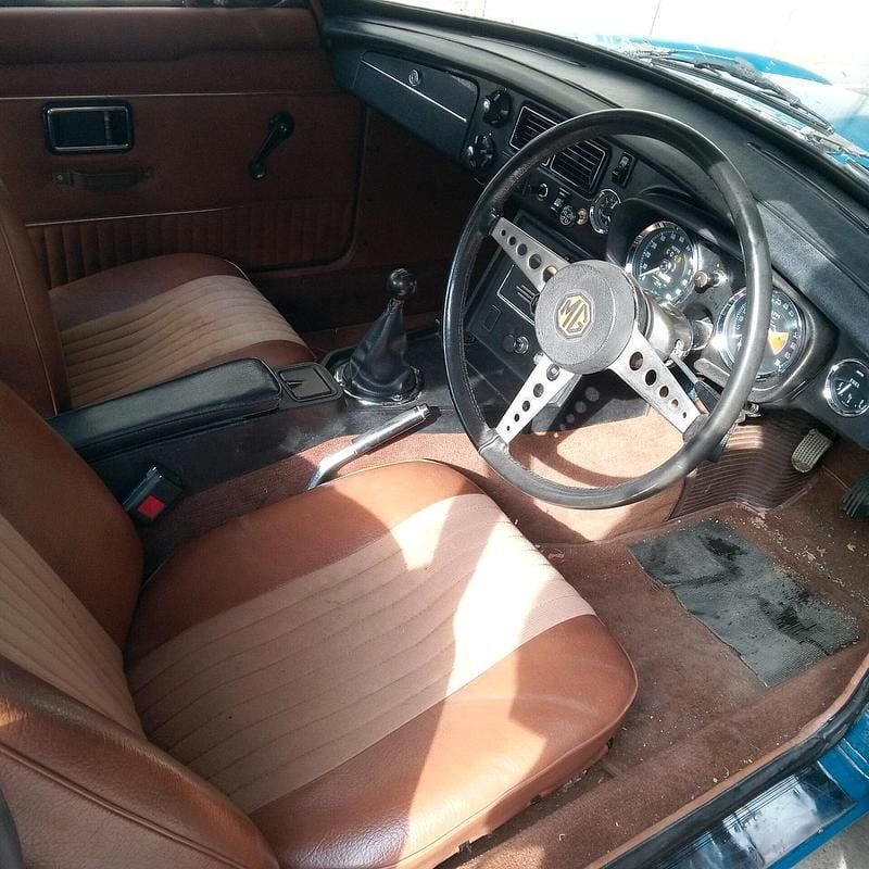 Usado MG B GT 89 CV (65 kW) 1973 Azul Coupe