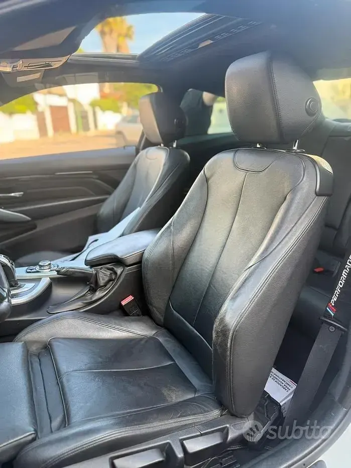 Usata BMW 420 Coupé M Sport 190 CV (139 kW) 2015 Bianco Coupé
