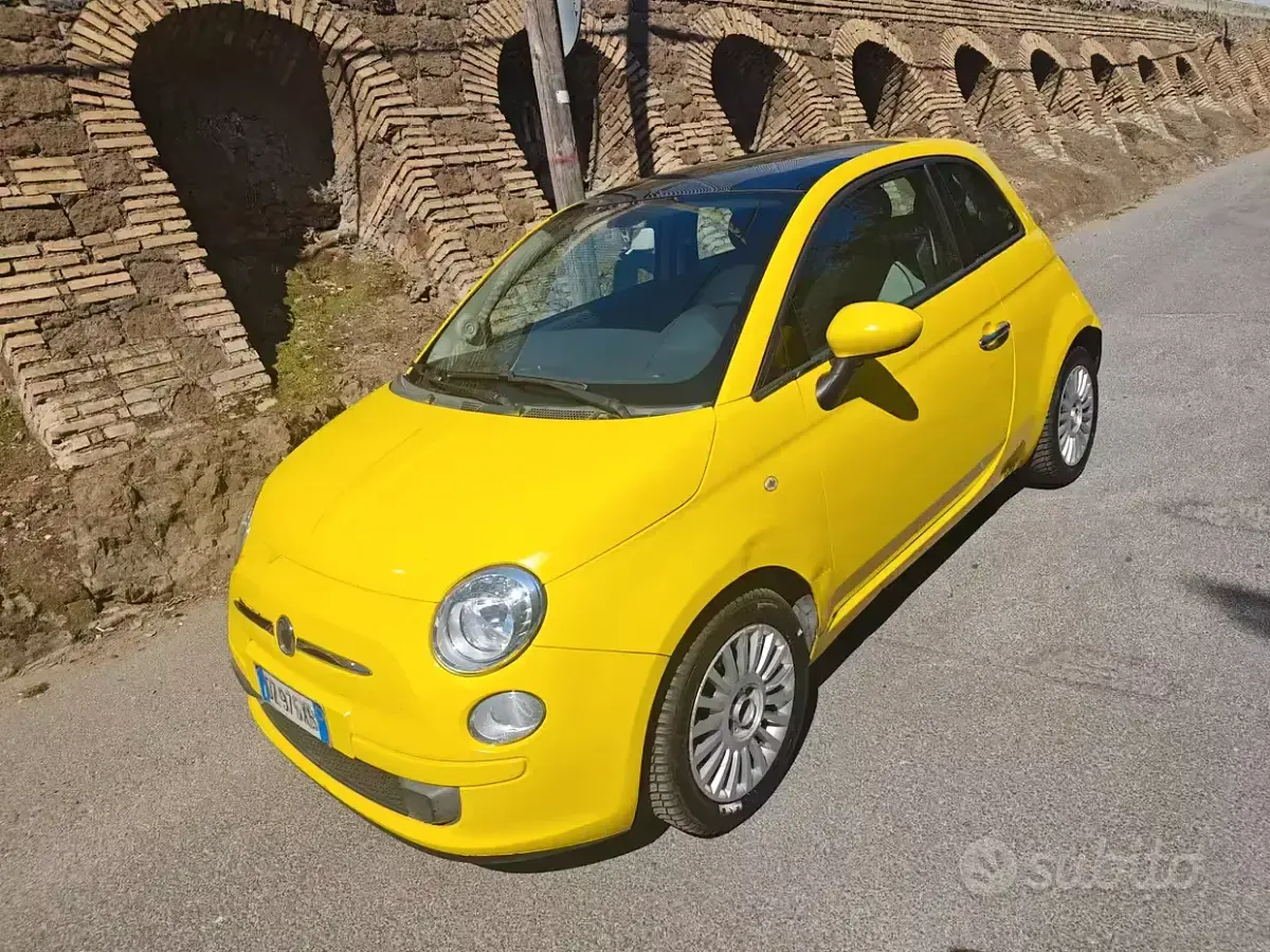Usata Fiat 500 Pop 69 CV (50 kW) 2010 Grigio Berlina