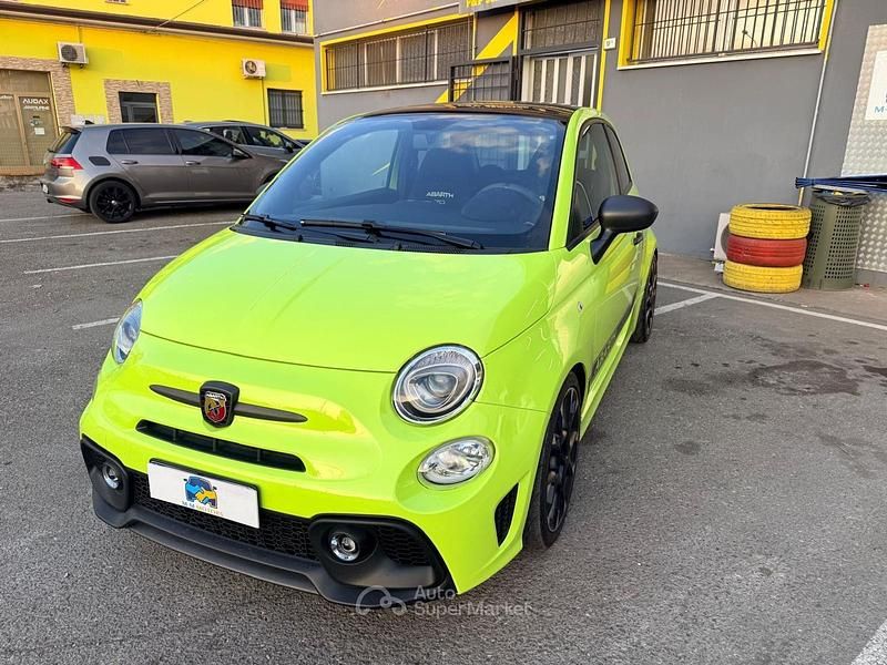 Usata Abarth 595 70th Anniversary 179 CV (131 kW) 2019 Verde Berlina