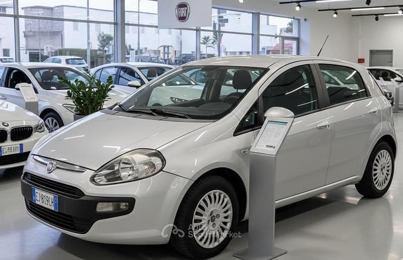 Usata Fiat Punto Evo 75 CV (55 kW) 2011 Grigio Utilitaria