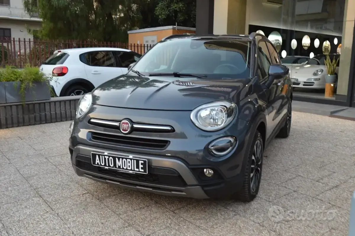 Usata Fiat 500X Cross 120 CV (88 kW) 2019 Grigio SUV