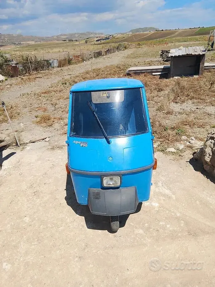 Usata Piaggio APE 2000 Blu Utilitaria