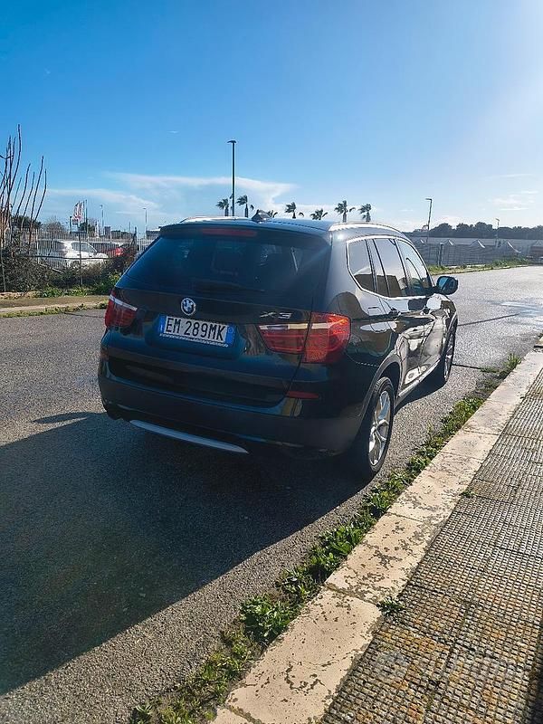 Usata BMW X3 184 CV (135 kW) 2012 Nero SUV