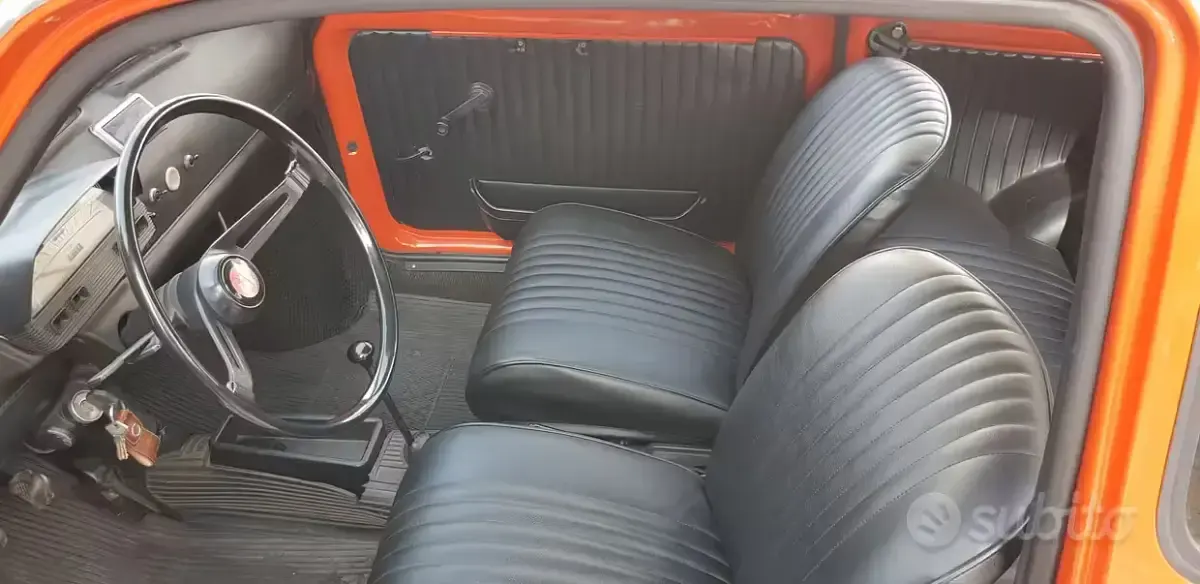 Usata Fiat 500 1970 Rosso Utilitaria
