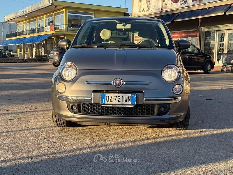 Usata Fiat 500 69 CV (50 kW) 2009 Gray Cabrio