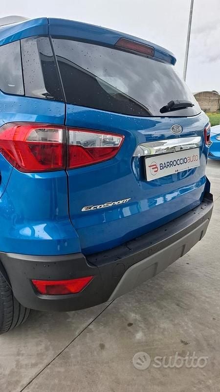 Usata Ford Ecosport Titanium 95 CV (69 kW) 2020 Blu SUV