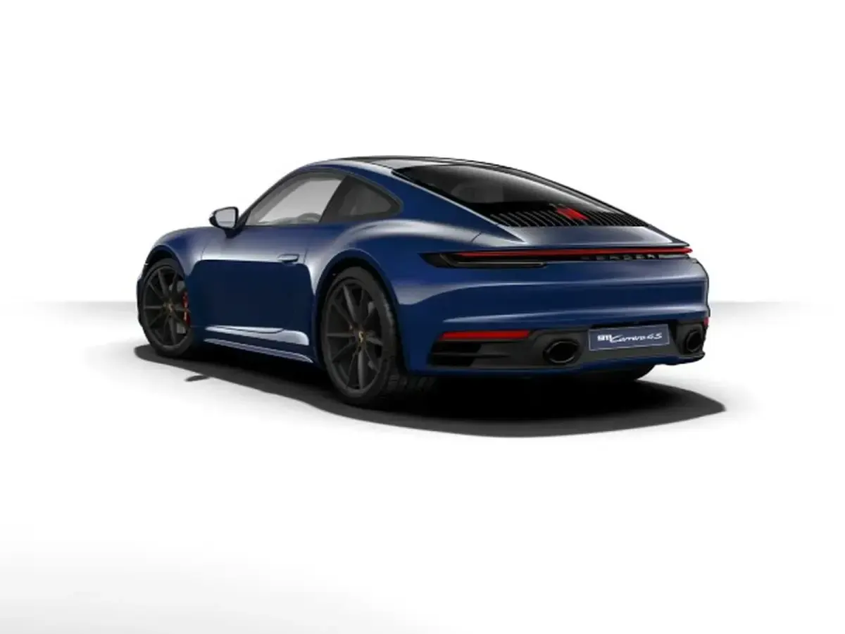 Usata Porsche 911 Carrera 4S 450 CV (330 kW) 2019 1a blu genziana metallizzato Coupé