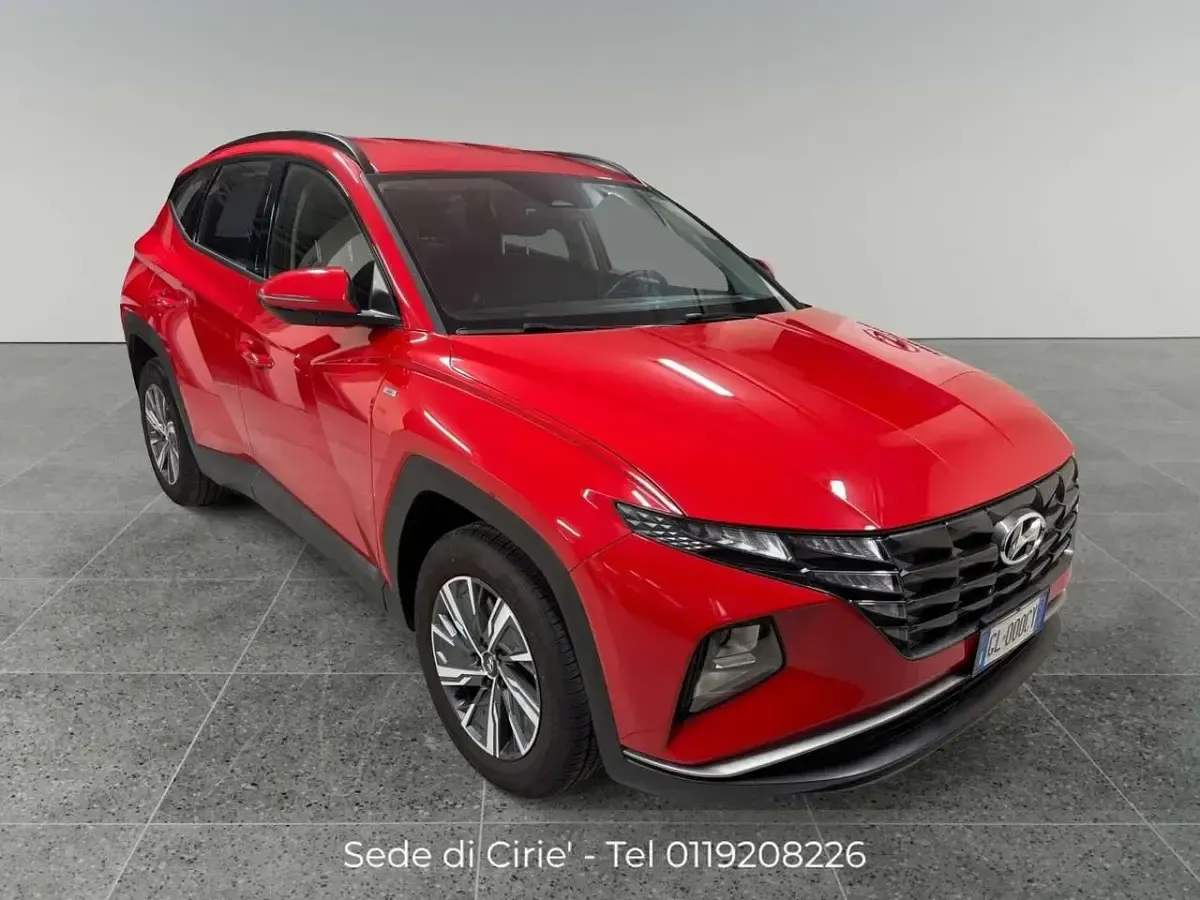 Usata Hyundai Tucson 150 CV (110 kW) 2022 Rosso SUV
