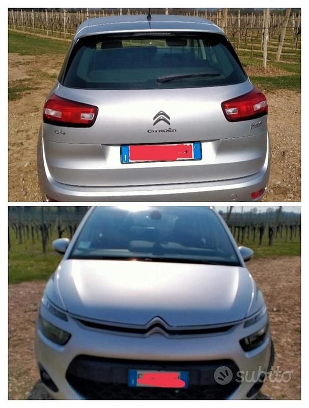 Usata Citroën C4 Picasso Seduction 92 CV (67 kW) 2013 Grigio Monovolume