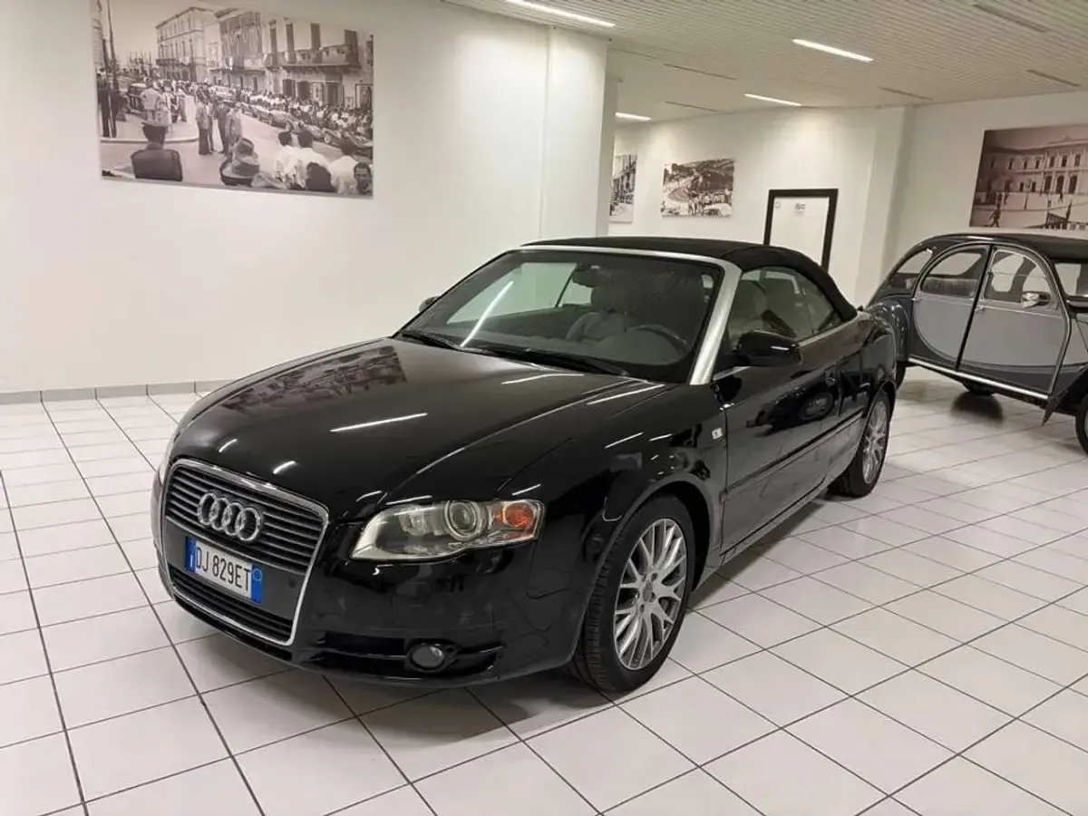 Usata Audi A4 Cabriolet 179 CV (131 kW) 2007 Nero Cabrio