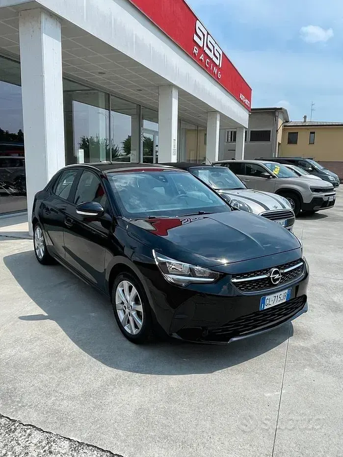 Usata Opel Corsa Edition 75 CV (55 kW) 2022 Nero Utilitaria