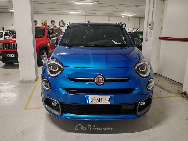 Occasion Fiat 500X Sport 95 ch (69 kW) 2021 Bleue SUV