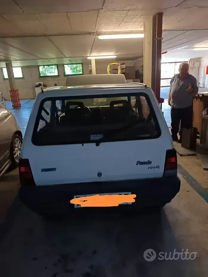 Usata Fiat Panda 39 CV (28 kW) 1998 Bianco Berlina