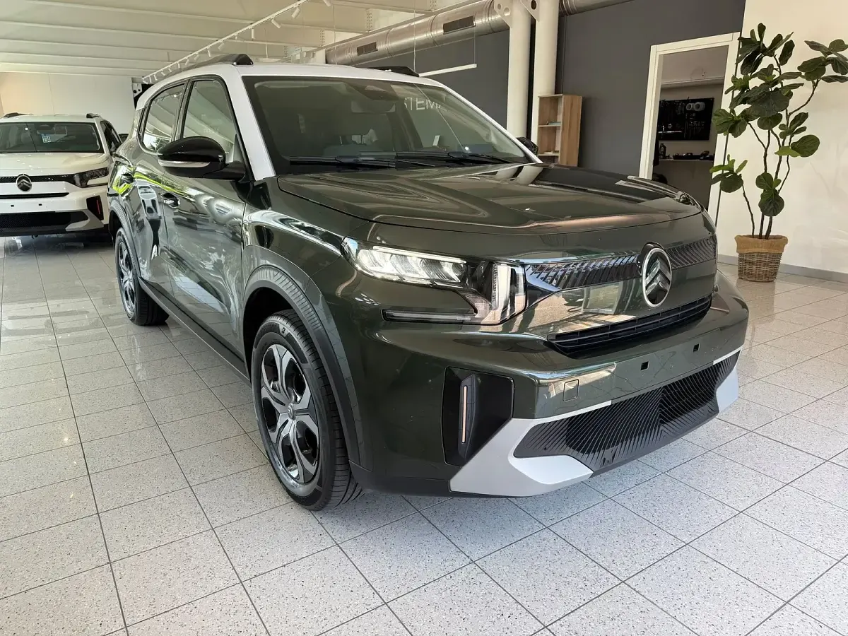Usata Citroën C3 Aircross PureTech 101 CV (74 kW) 2025 Green montana  tetto bianco SUV