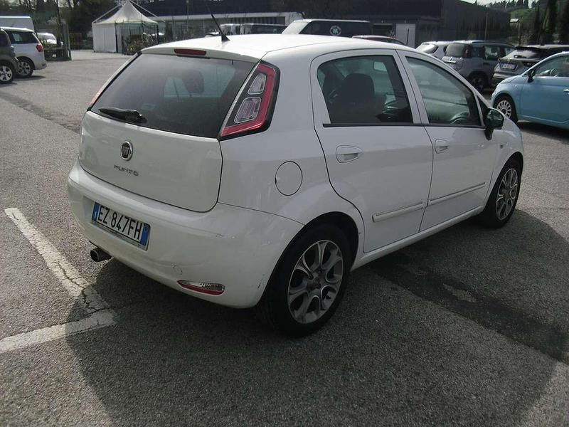 Usata Fiat Punto Lounge 84 CV (61 kW) 2015 Bianco Utilitaria