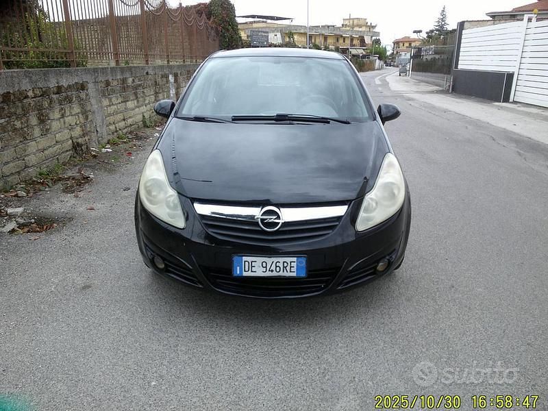 Usata Opel Corsa Club 2008 Nero Berlina
