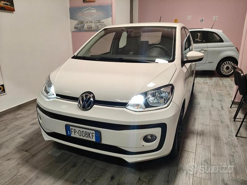 Usata VW up! 59 CV (43 kW) 2018 Bianco Utilitaria