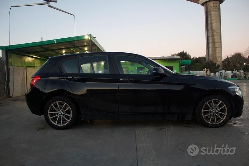 Usata BMW 116 120 CV (88 kW) 2014 Nero Utilitaria