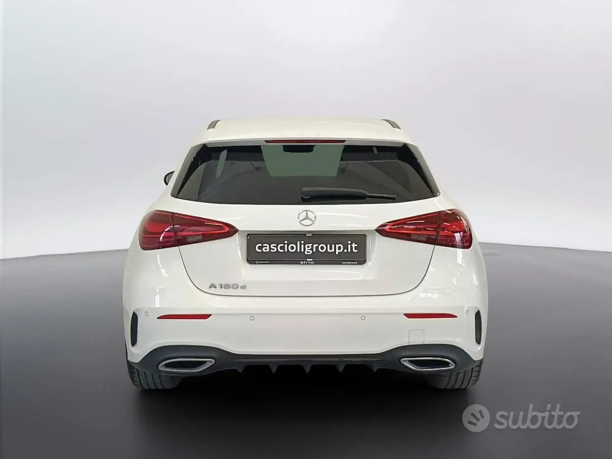 Usata Mercedes A180 AMG 116 CV (85 kW) 2024 Bianco Berlina