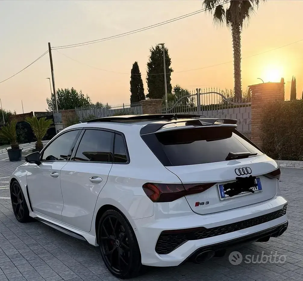 Usata Audi RS3 Design 400 CV (294 kW) 2024 Bianco Berlina