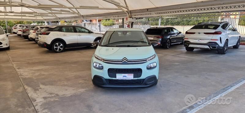Usata Citroën C3 Shine 102 CV (75 kW) 2019 Verde Utilitaria
