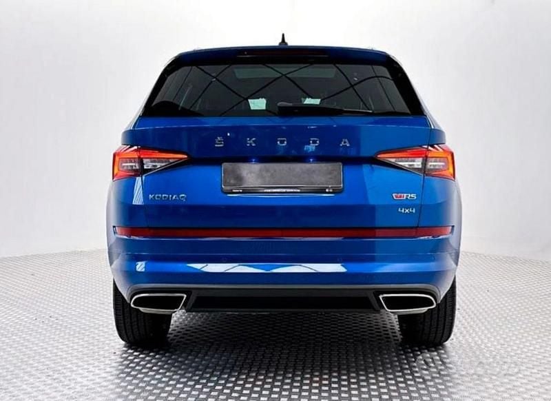 Usata Skoda Kodiaq RS 239 CV (175 kW) 2019 Blu/azzurro SUV