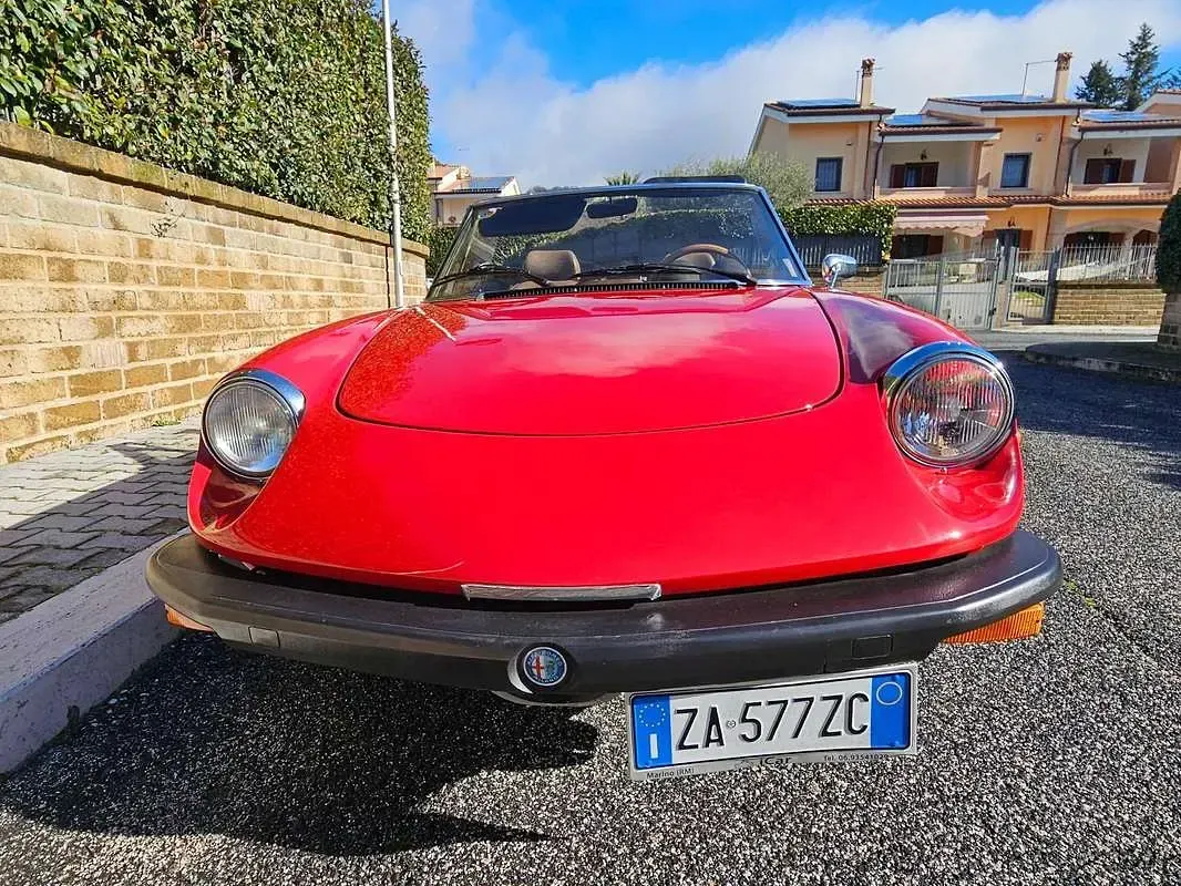 Usata Alfa Romeo Spider Veloce 131 CV (96 kW) 1981 Rosso Cabrio