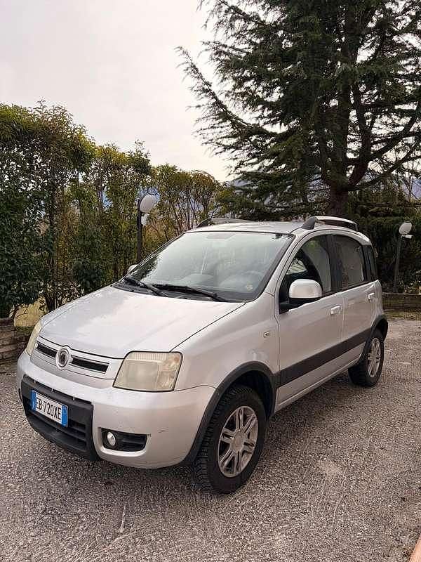Usata Fiat Panda 4x4 60 CV (44 kW) 2010 Argento Utilitaria