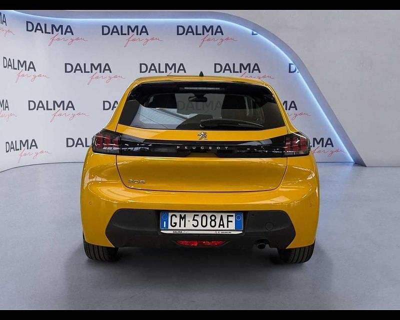 Usata Peugeot 208 Allure 75 CV (55 kW) 2023 Giallo Utilitaria
