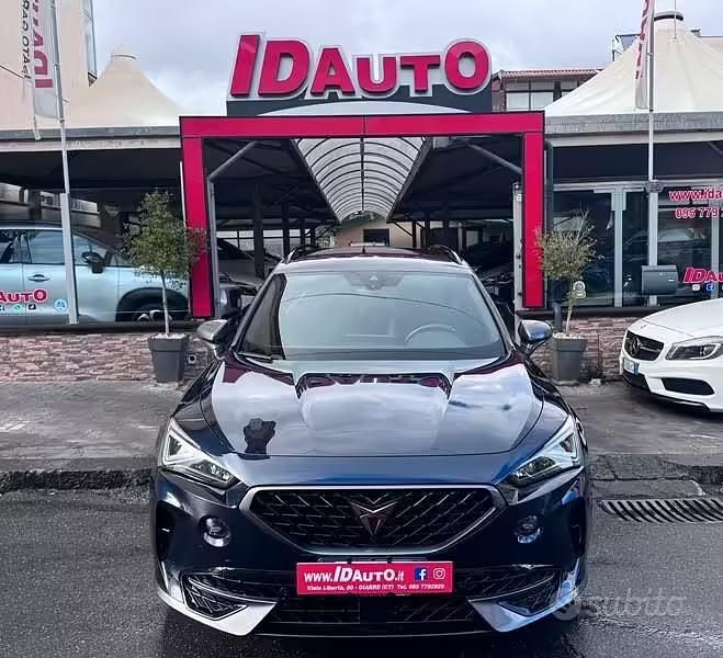Usata Cupra Formentor 150 CV (110 kW) 2022 Blu SUV