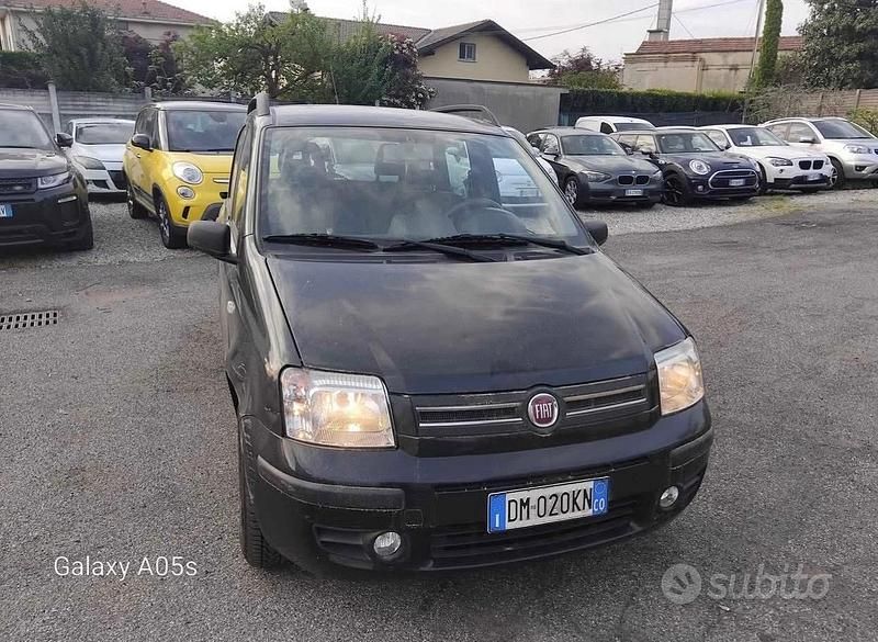 Usata Fiat Panda 2007 Nero Utilitaria