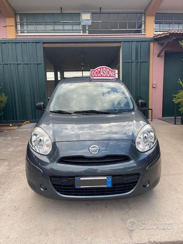 Usata Nissan Micra Tekna 80 CV (58 kW) 2012 Blu Utilitaria